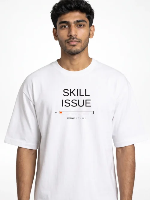 Skill Issue — Oversized Heavyweight Unisex Tee