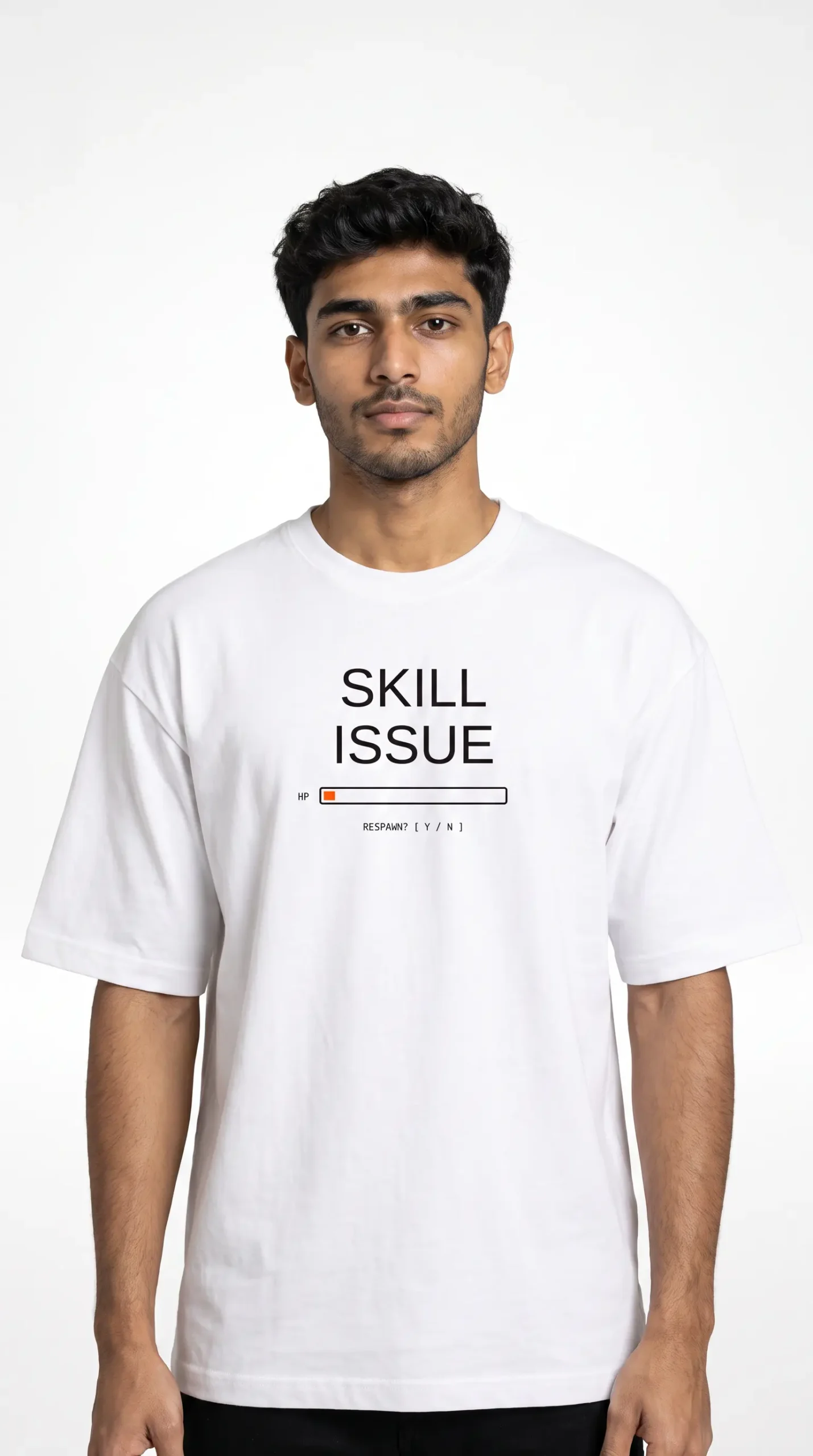Skill Issue — Oversized Heavyweight Unisex Tee