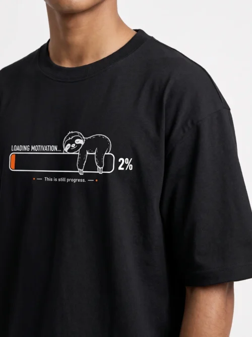 Loading Motivation — Oversized Heavyweight Unisex Tee